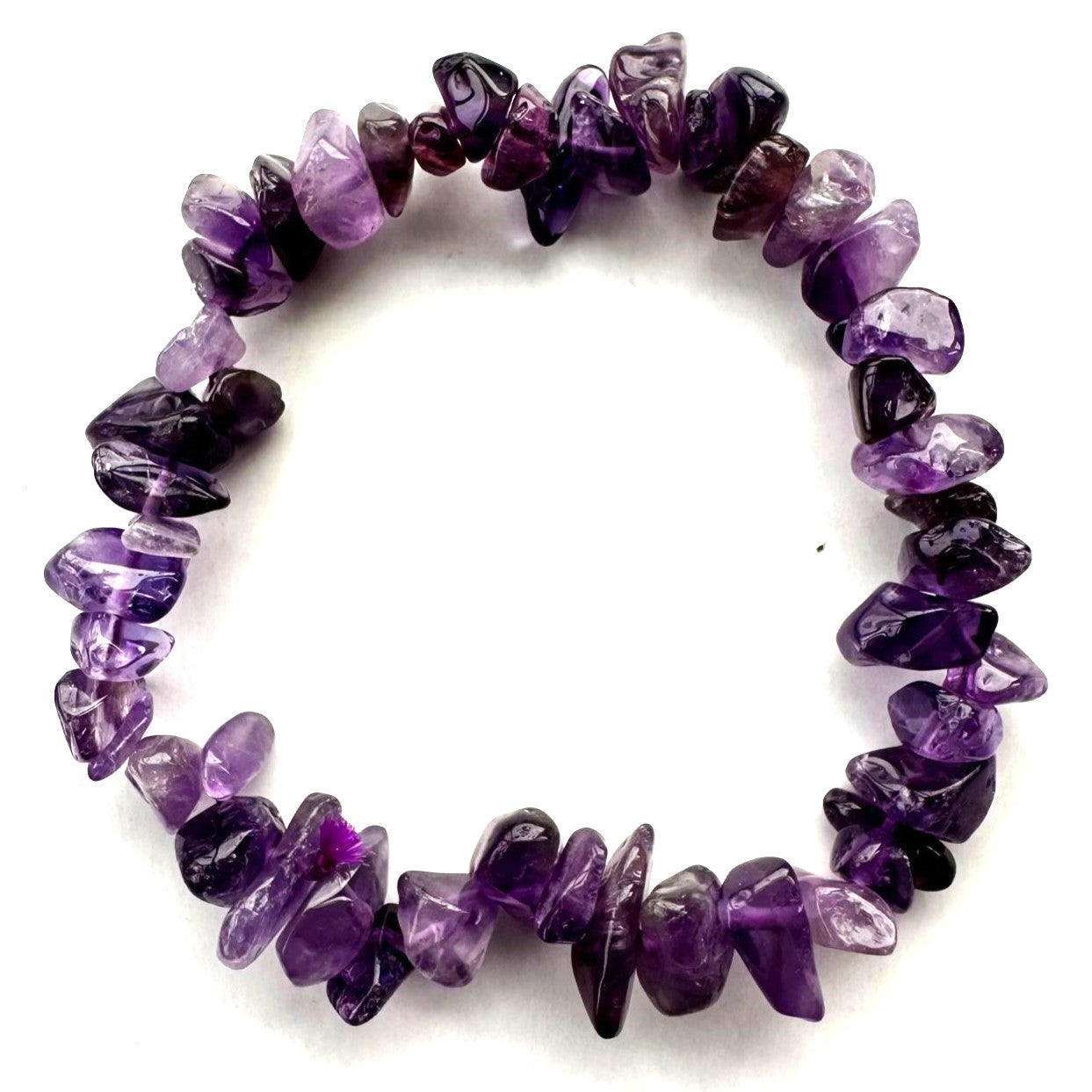 Amethyst Chip Bracelet Q1/A Amethyst Chip Bracelet Q1/A